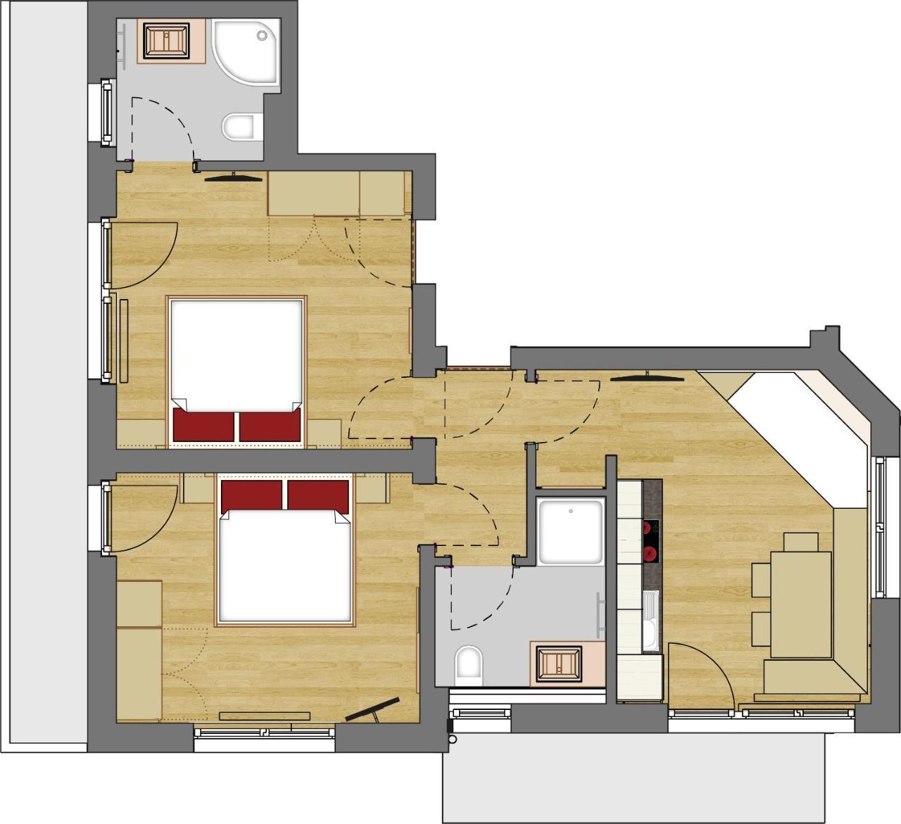 פינקנברג Apartment Kristall מראה חיצוני תמונה
