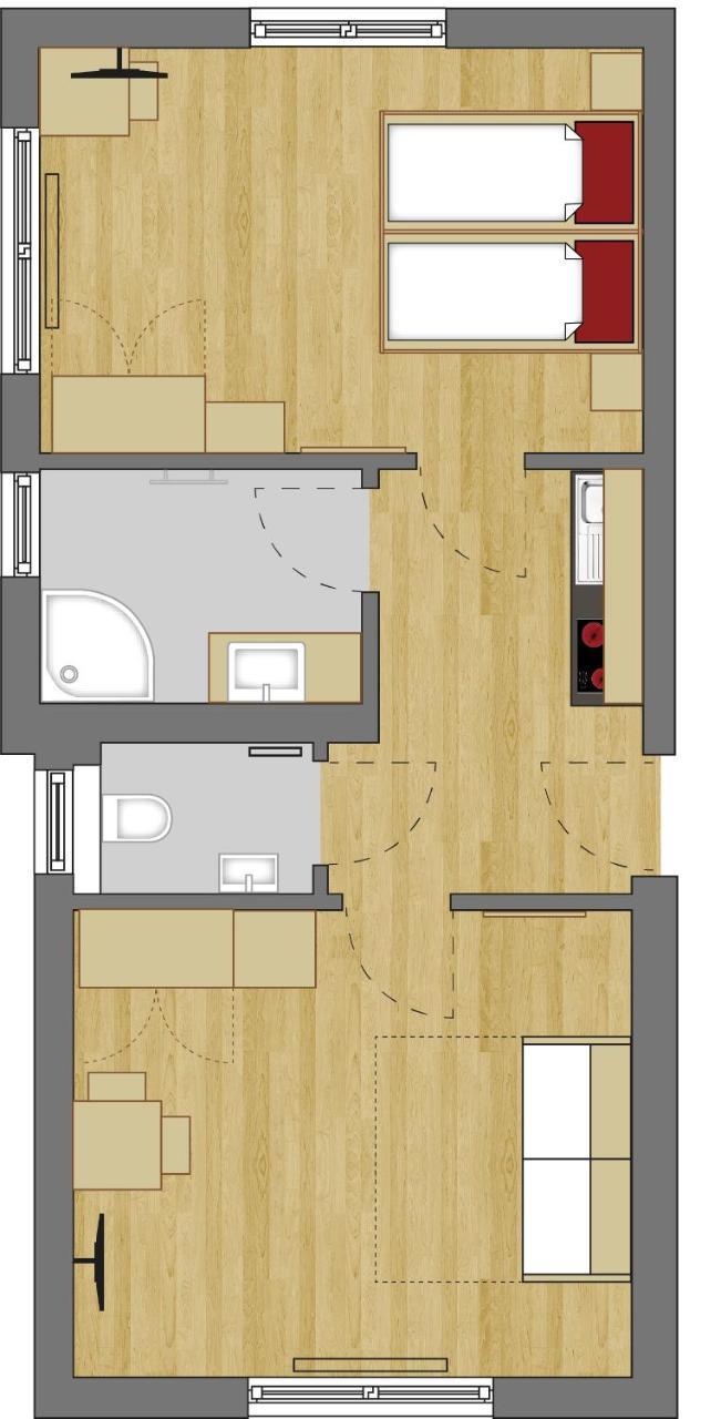 פינקנברג Apartment Kristall מראה חיצוני תמונה